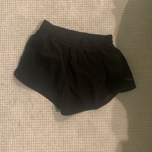 Kids Black Athletic Shorts
